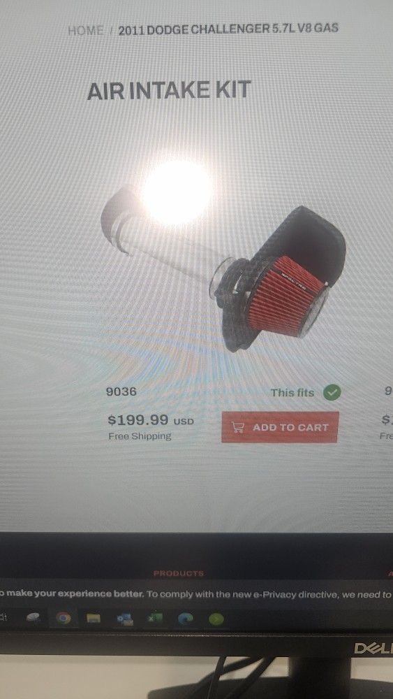 Spectre Hemi Cold Air Intake