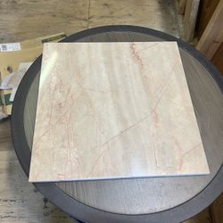 Red & White Marble 12x12