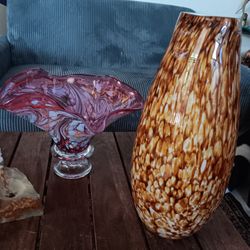 Large Glass Vases
