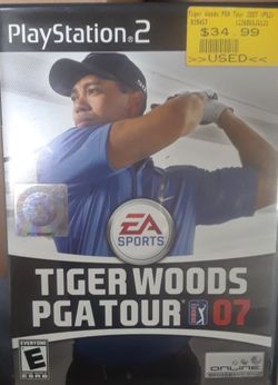 PS2 TIGER WOODS PGA TOUR 07