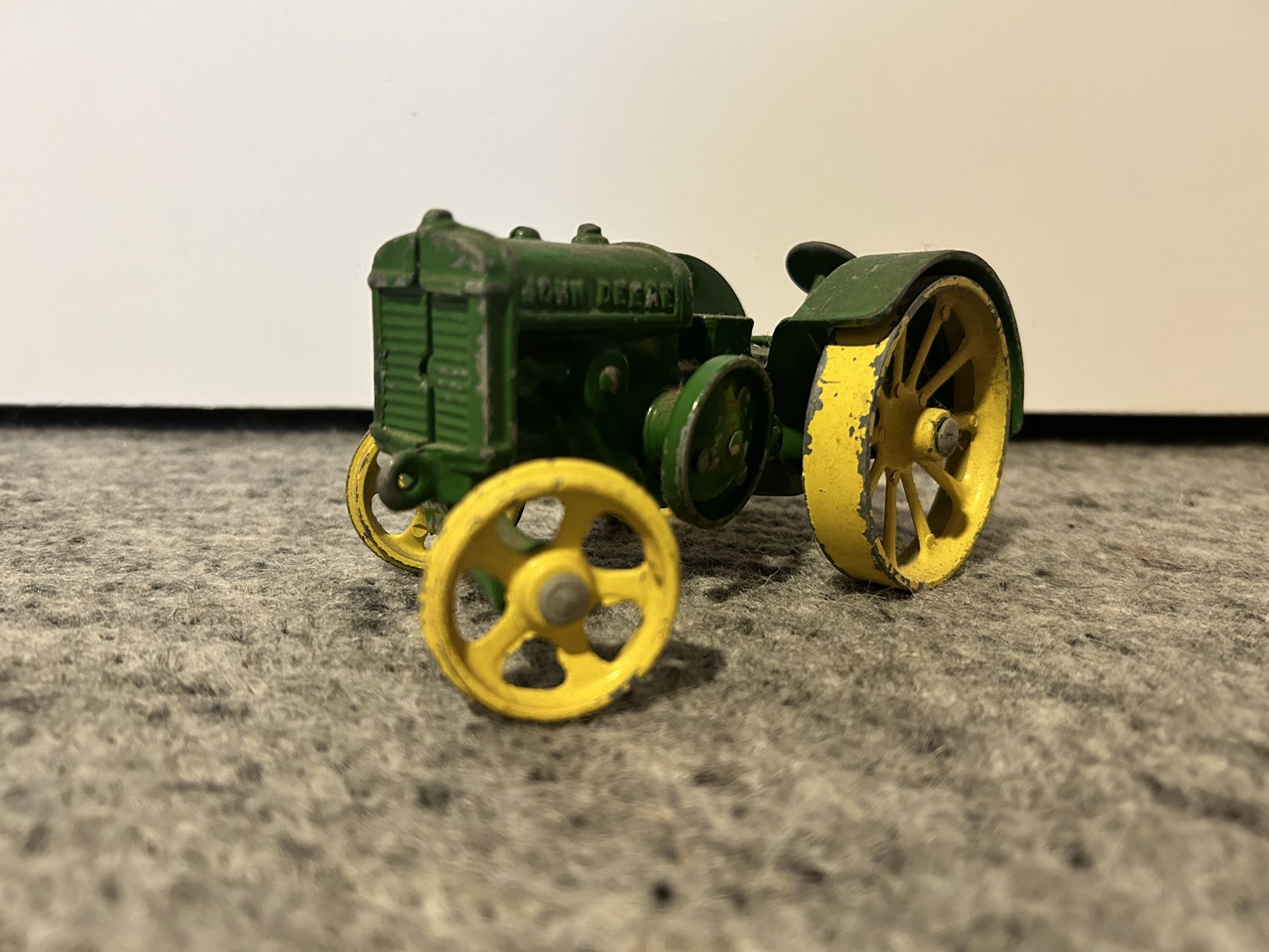 John Deere Antique Toy Tractor