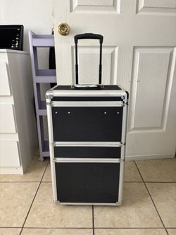 rolling beauty cart