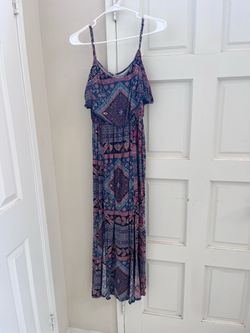 American Eagle  Bohemian Spaghetti Strap Maxi Dress Size XS