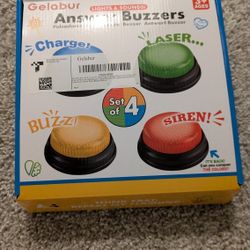 Game Show Buzzers – Set of 4 – $5 Total