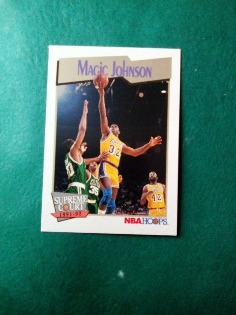 Magic Johnson NBA Hoops 473