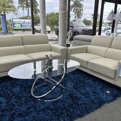 Gorgeous Contemporary Sofa And Loveseat Living Room Furniture Set Now 50% OFF Plus Get A FREE RUG And MATCHING CHAIR (Limited Time Only)! 