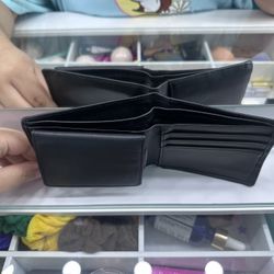 ROYCE Black Bifold Wallet