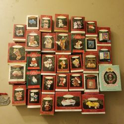 Vintage 90's Hallmark Ornaments