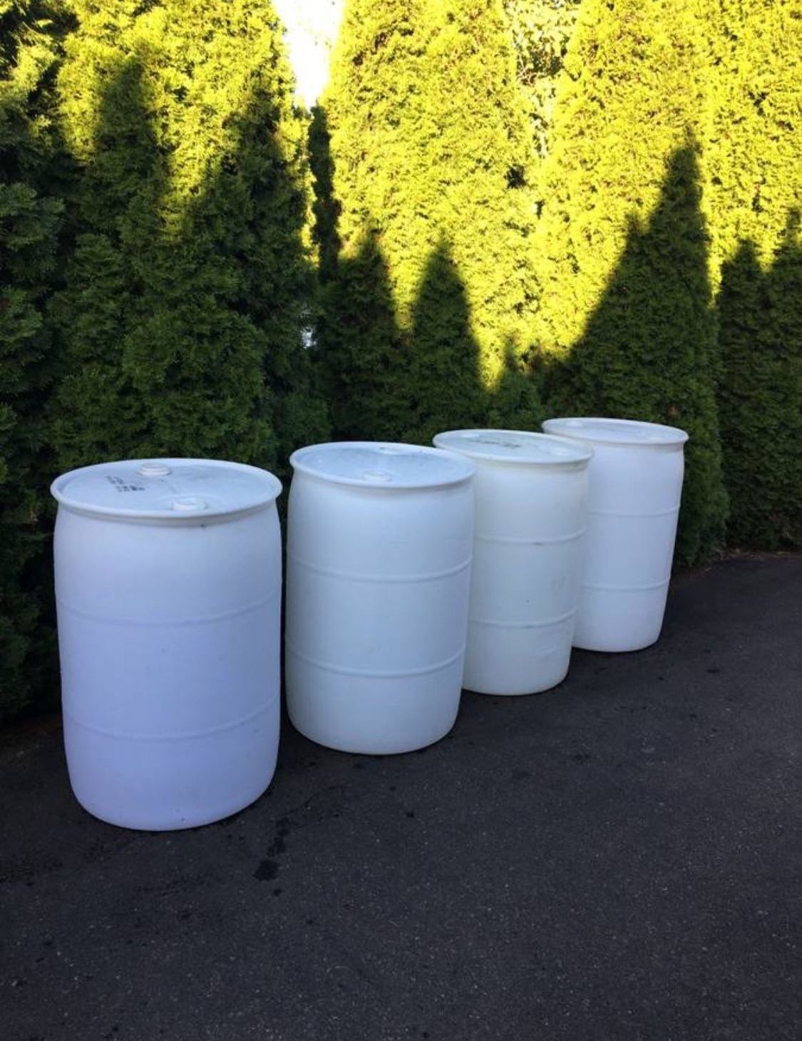 Plastic Barrels