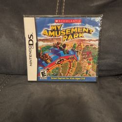 New Sealed Nintendo DS My Amusement Park Scholastic Smart Games For Kids Ages 5 - 8