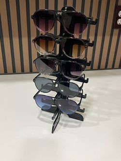 Men sunglasses with display holder