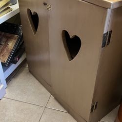 Small Gavinet Solid Wood .