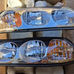 00-05 Chevrolet Impala Headlights Luces Calaveras Micas Faros Focos Faroles Headlamps Chevy 