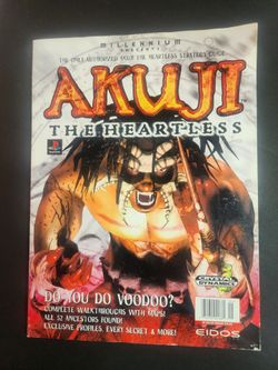 1999 - AKUJI THE HEARTLESS OFFICIAL STRATEGY GUIDE