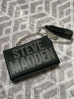 NEW ✨ Steve Madden Black Chain Purse - $5