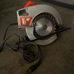 Vintage Montgomery Ward Power-Kraft  7 1/4 Circular Saw 