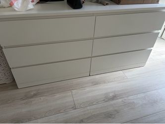 White dresser
