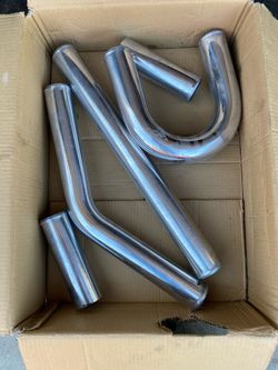 Aluminum polish piping 2.5 inch size