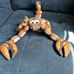 Scorpion stuffed animal needs a new home