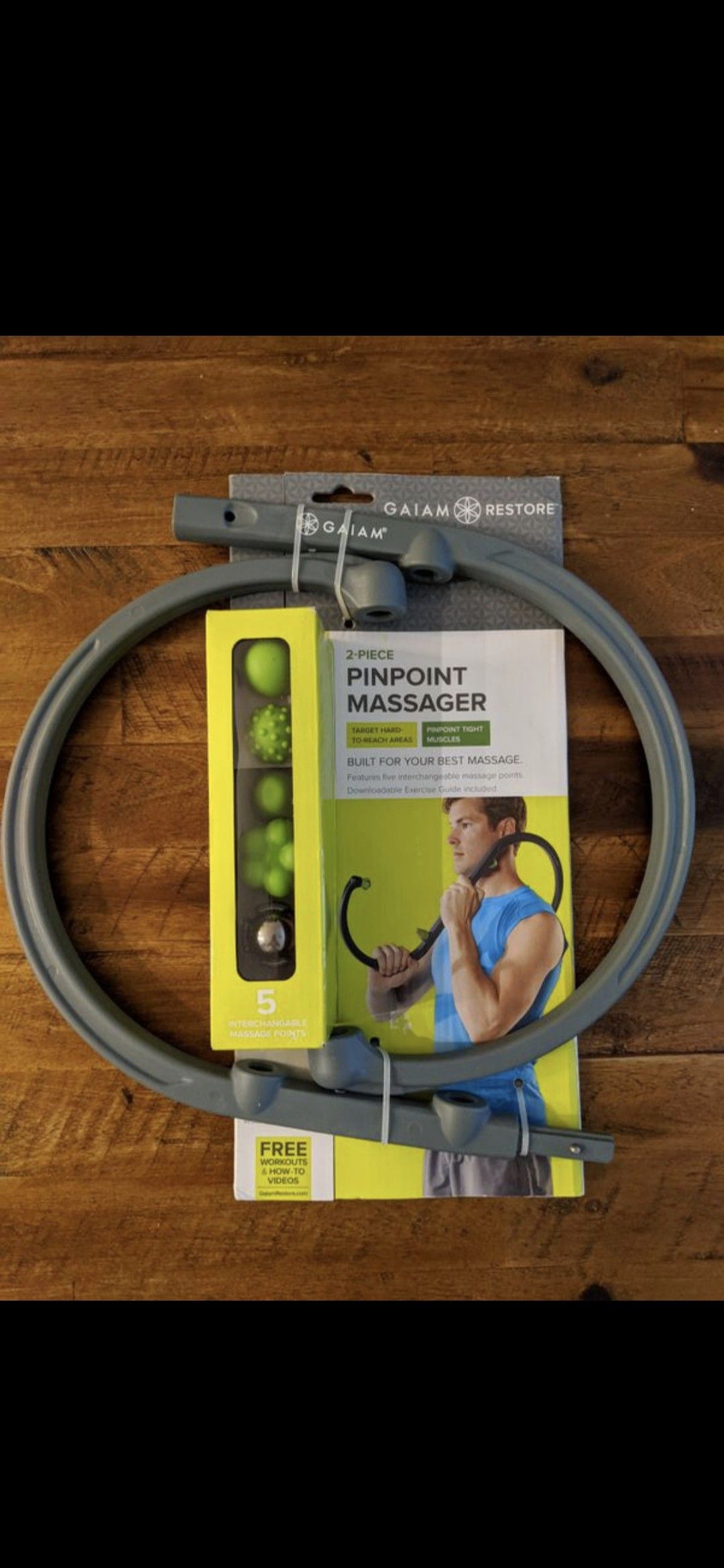 Gaiam RESTORE Pinpoint Back Massager