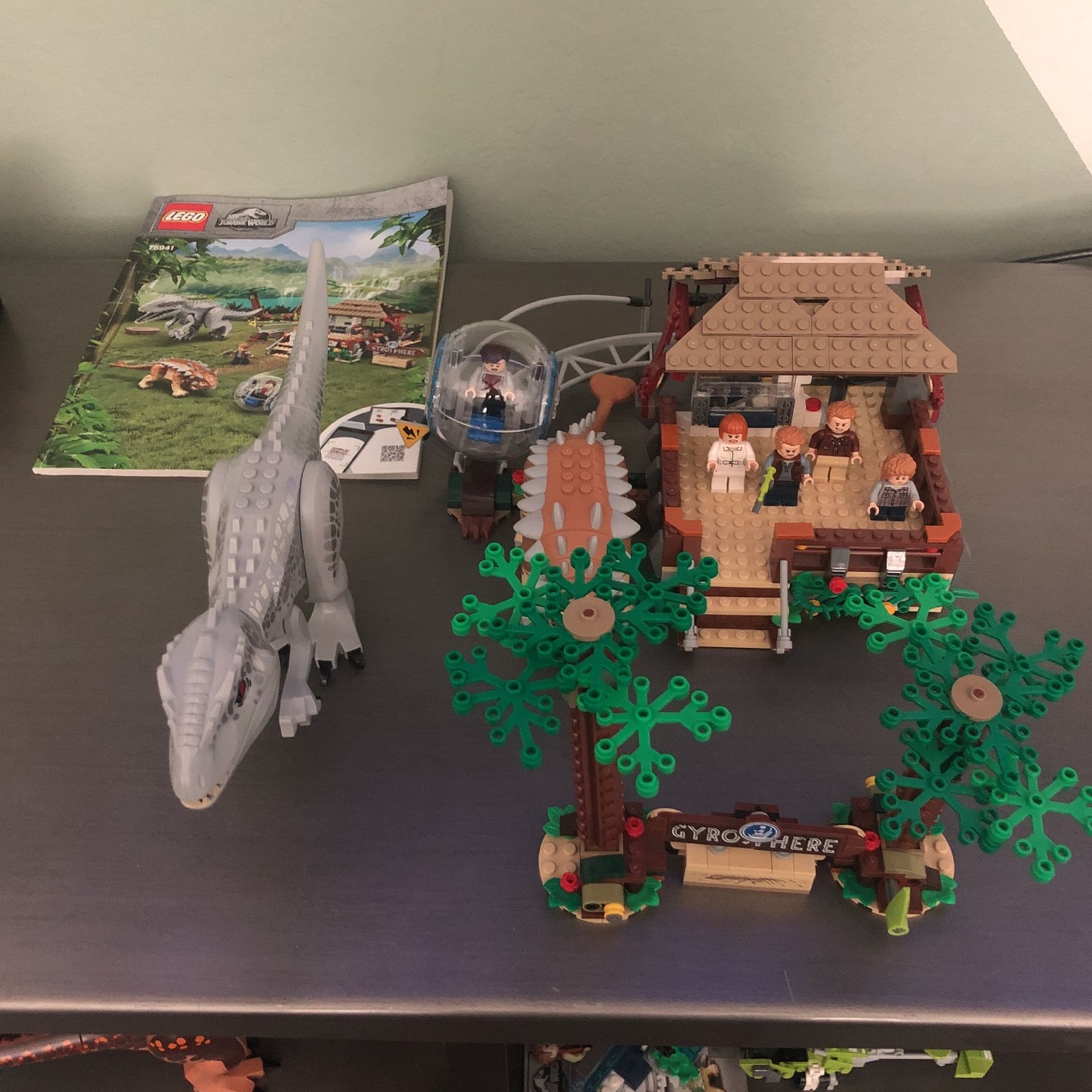 Lego Jurassic World Indominus Rex Vs Ankylosaurus