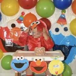 Elmo birthday Decorations 