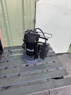 XtremepowerUS 1/2 HP, 3800 GPH submersible pump, aluminum