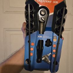 CRESCENT X6 SOCKET/RATCHET SET (20pcs)