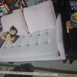 Comfy Small Pink Love Seat 