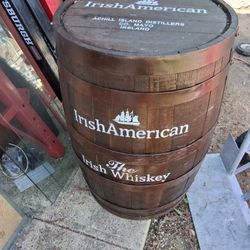 EMPTY WHISKEY BARREL 