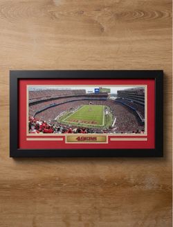 🏈 SAN FRANCISCO 49ERS FRAMED PANORAMIC STADIUM PHOTO 🏈