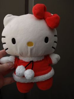 Hello Kitty Christmas Santa Plush Toy