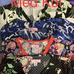 Koi Scrub Tops Size Medium 