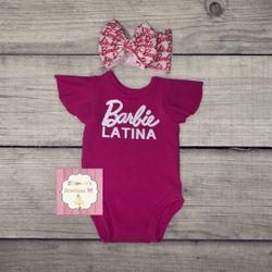 Barbie lATINA leotard/baby /toddler