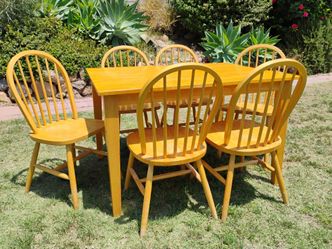 Dining table 6 chairs kitchen table set