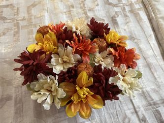 Fake Flower Centerpiece