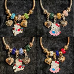 Hello Kitty Charm Bracelets 