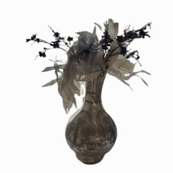 Z Gallery vase with flowers included