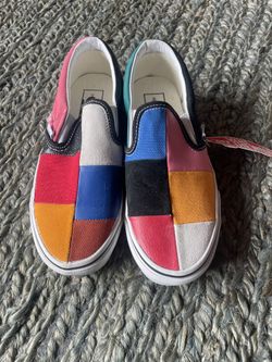 Vans Slip-ons Patchwork Never Worn