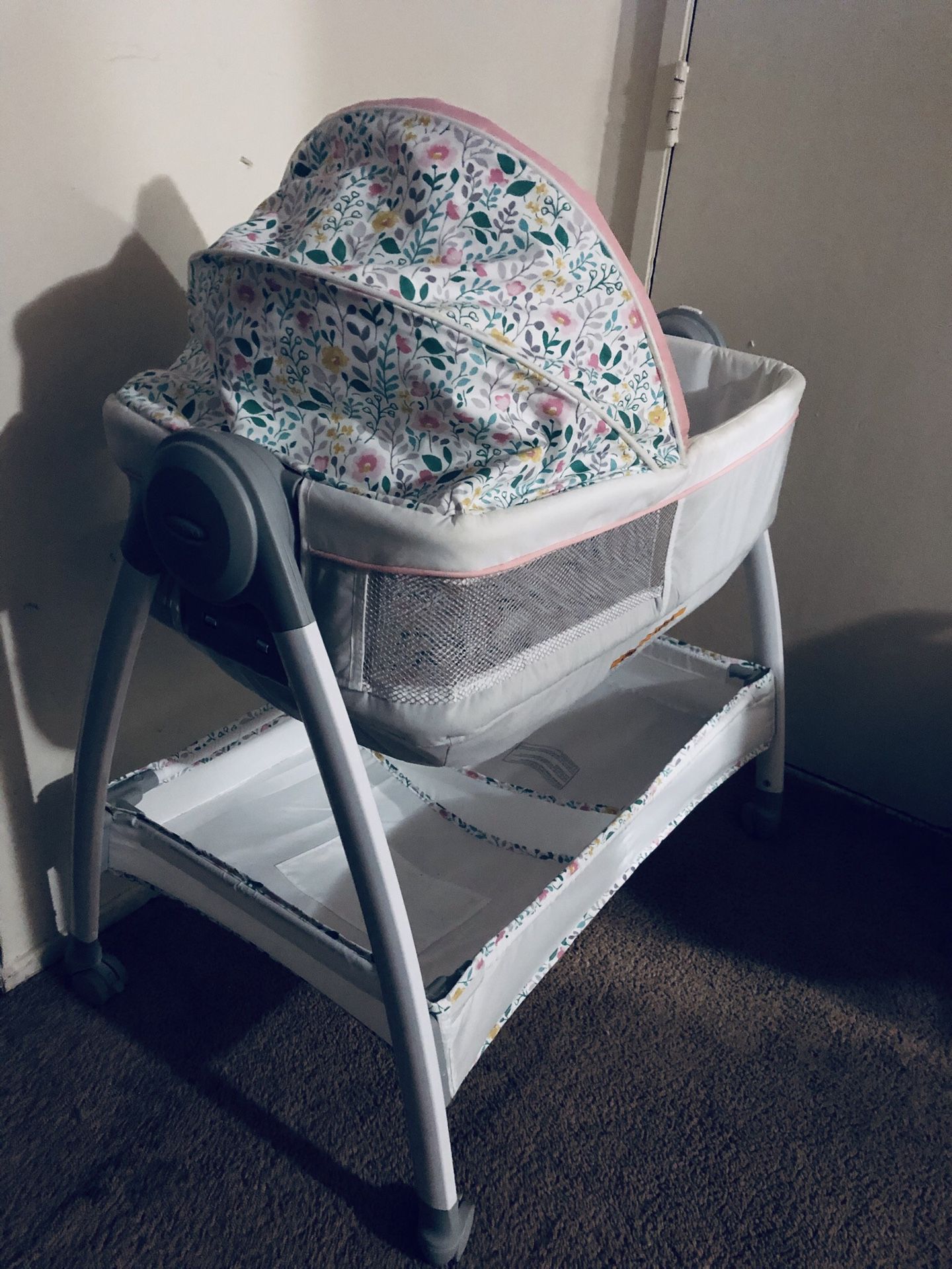 Bassinet/ Changing table for baby girl