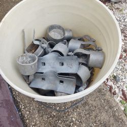 5 Gallon Bucket Of Fence Hardware