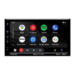 Boss BVCP9700A 7" Touchscreen Apple Carplay AndroidAuto 340 WATTS Digital Media AM/FM/USB/MP3 Receiver Stereo Deck - Brand New!!! MSRP $248.97