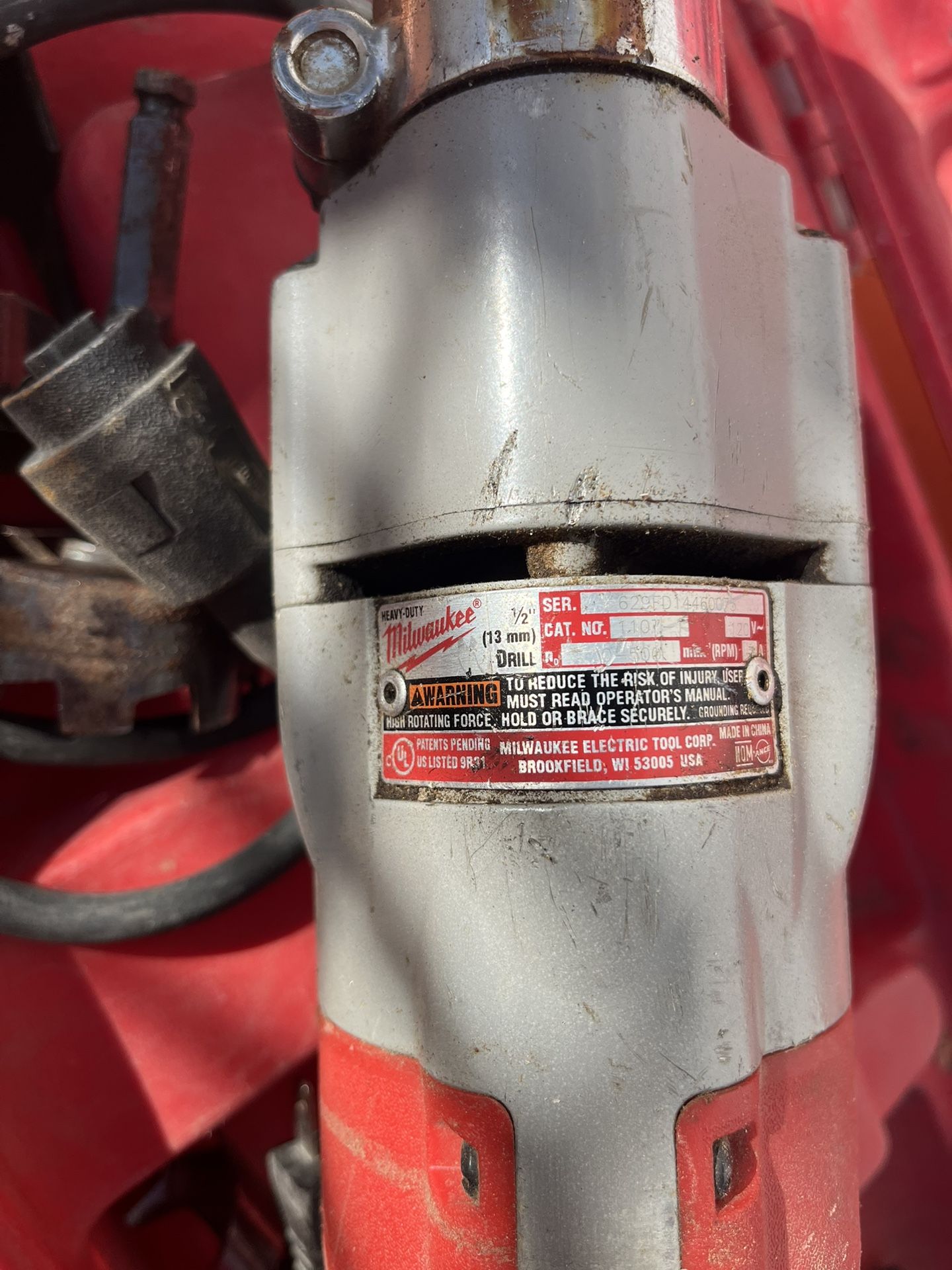 Milwaukee Heavy Duty Angle Drill