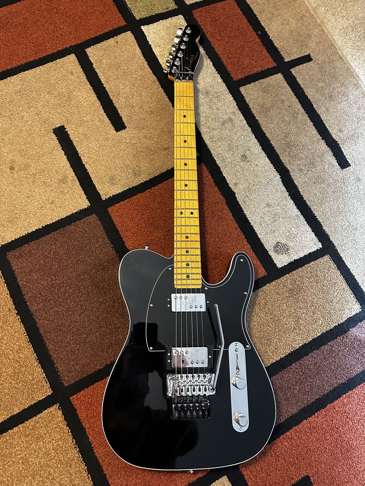 FENDER AMERICAN ULTRA LUXE TELECASTER FLOYD ROSE HH.