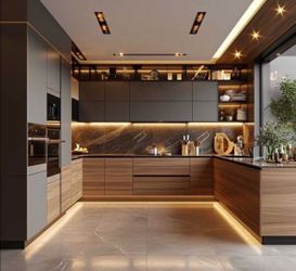 Kitchen cabinets