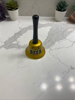 Ring For Beer Novelty Hand Bell