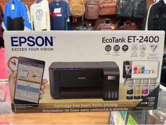 Epson EcoTank ET-2400 Wireless All-in-One Supertank Printer Black Sealed
