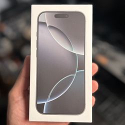 IPHONE 16 PRO (BRAND NEW SEALED)