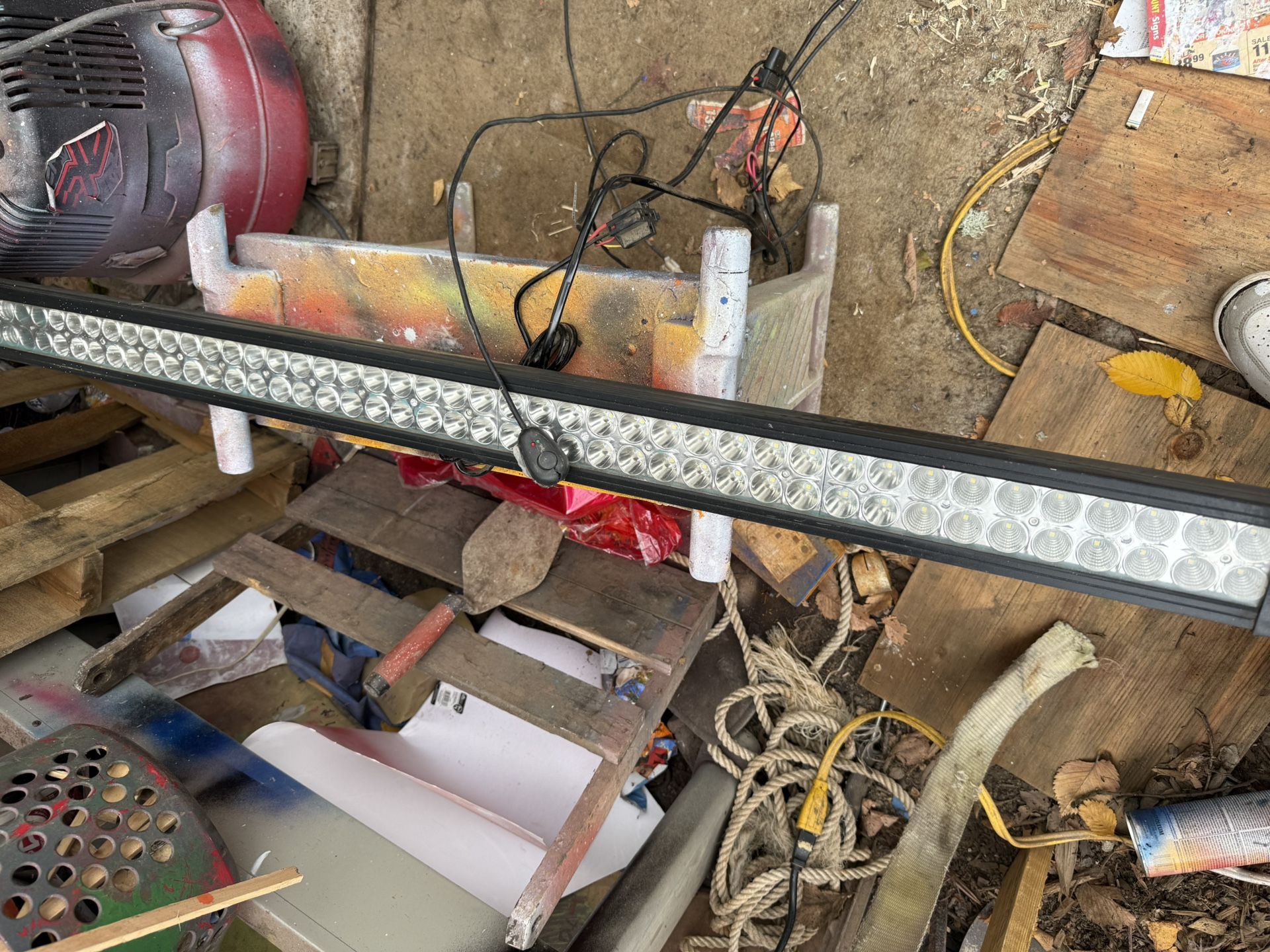 50 inch LED light bar with harness