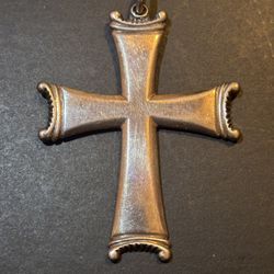 Sterling Silver Cross Pendant 925